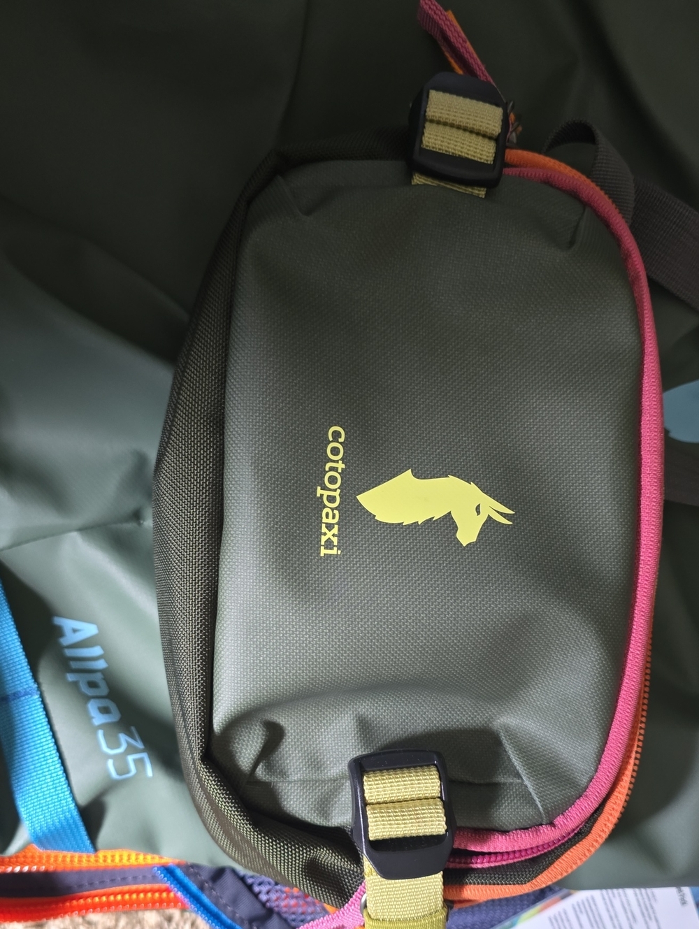 cotopaxi Allpa 35 Spruce With Allpa 1.5x Crossbody